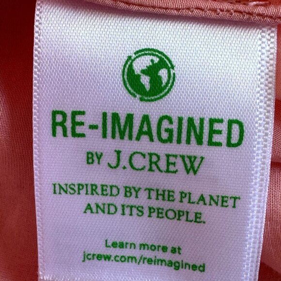 J. Crew Pink Silk Blend Top Button Up with Covered Buttons Pintuck Detail  2X - Picture 5 of 6